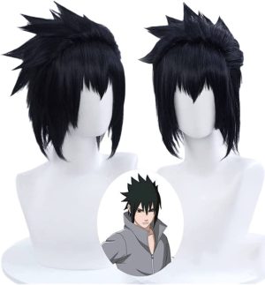 Naruto Cosplay Sasuke Uchiha Perücke