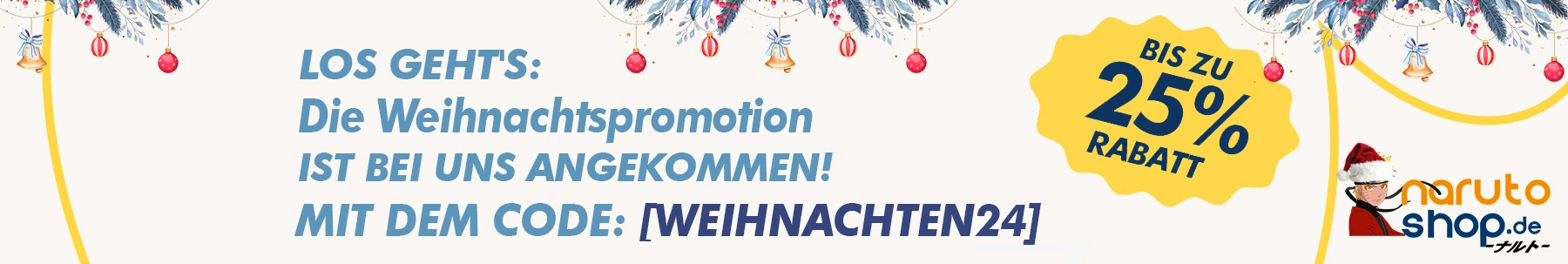 Naruto Shop Weihnachten